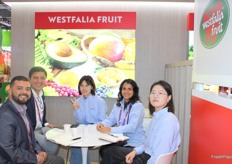 El equipo de Westfalia Fruit Perú mantuvo muchas reuniones con clientes.