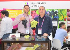 Pablo Crespo y Manuel Tornel de Itum Grapes, exportadores de uvas de España.